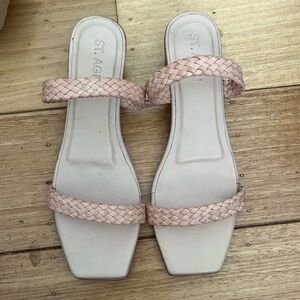 ST. AGNI Camille Sandals in Seashell